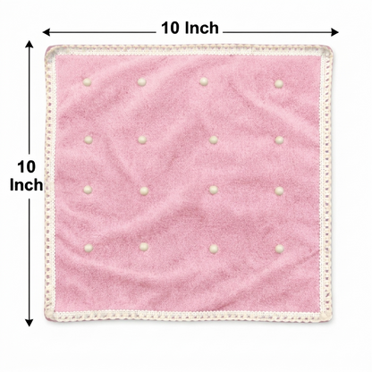 Round Velvet Bedding Set for Laddu Gopal ( Size - 0 to 5 )