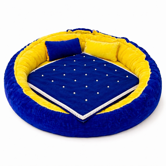 Multi Color Bedding Set For Laddu Gopal ( Size 0 - 5 )