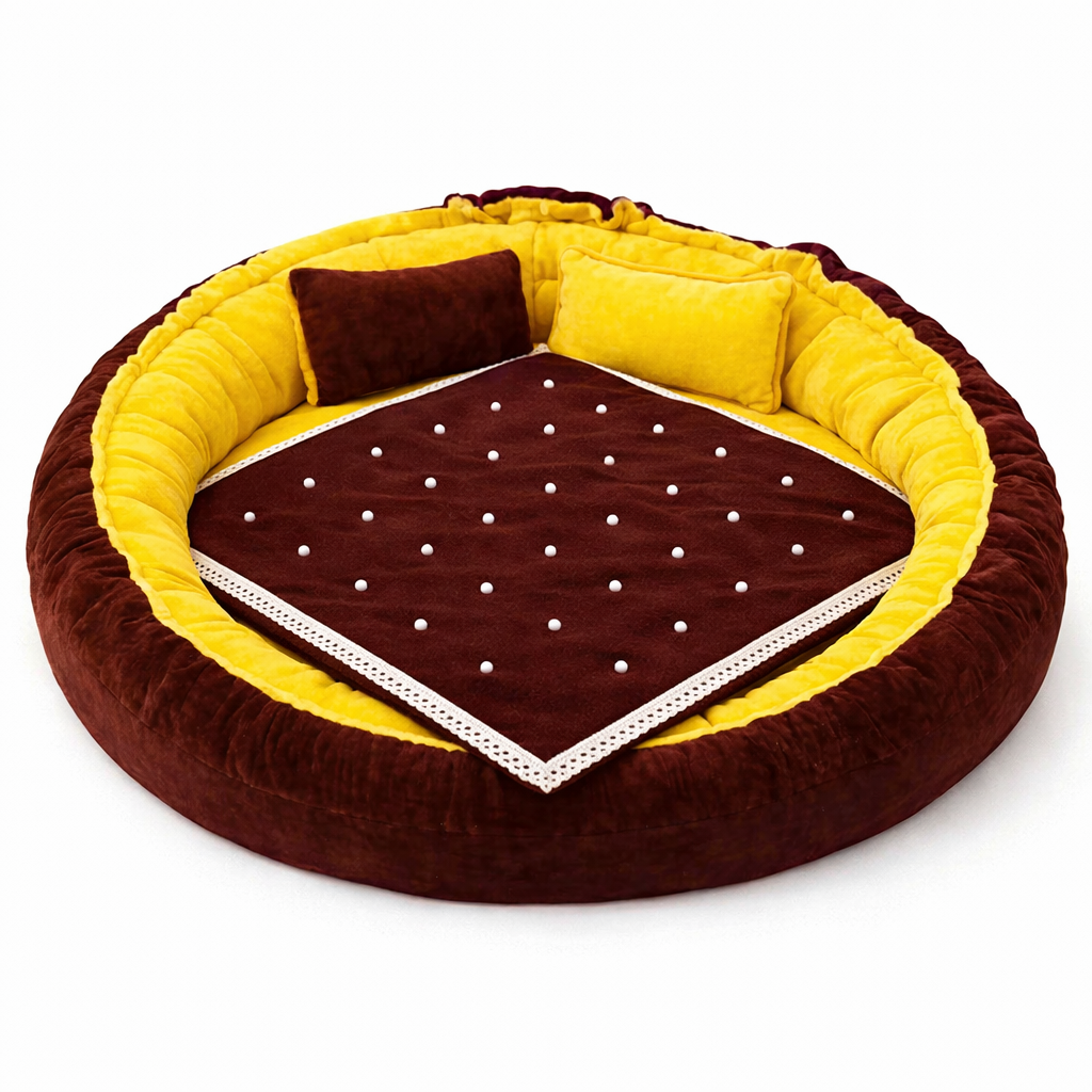 Multi Color Bedding Set For Laddu Gopal ( Size 0 - 5 )