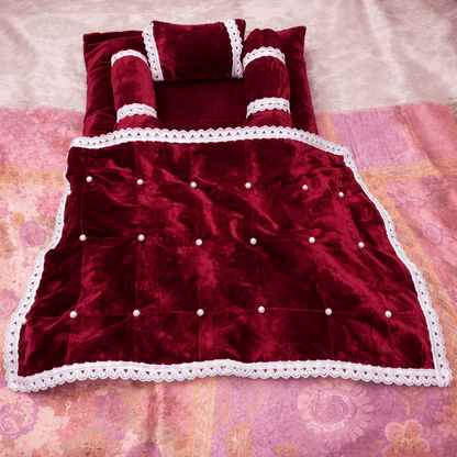 Square Bedding Set for Laddu Gopal ( Size 0 - 5 )
