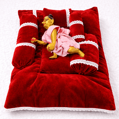 Square Bedding Set for Laddu Gopal ( Size 0 - 5 )