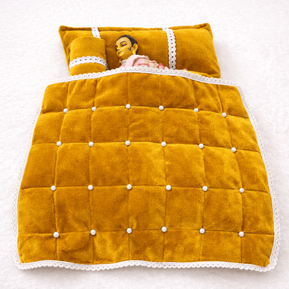 Square Bedding Set for Laddu Gopal ( Size 0 - 5 )